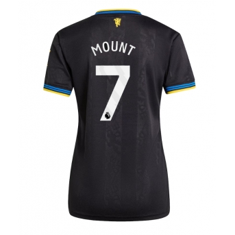 Billige Fotballdrakt Manchester United Mason Mount #7 Replika Tredjedrakt Dame 2025-26 Kortermet